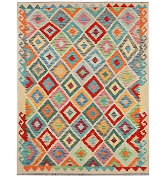 A Kilim rug, c. 195 x 152 cm.