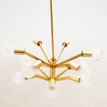 Axel Annell, attributed, ceiling lamps, a pair, second half of the 20th century.