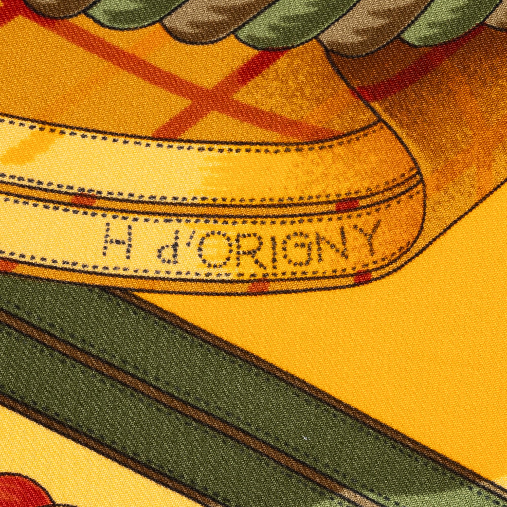 Hermès, scarf "Grand tenue".