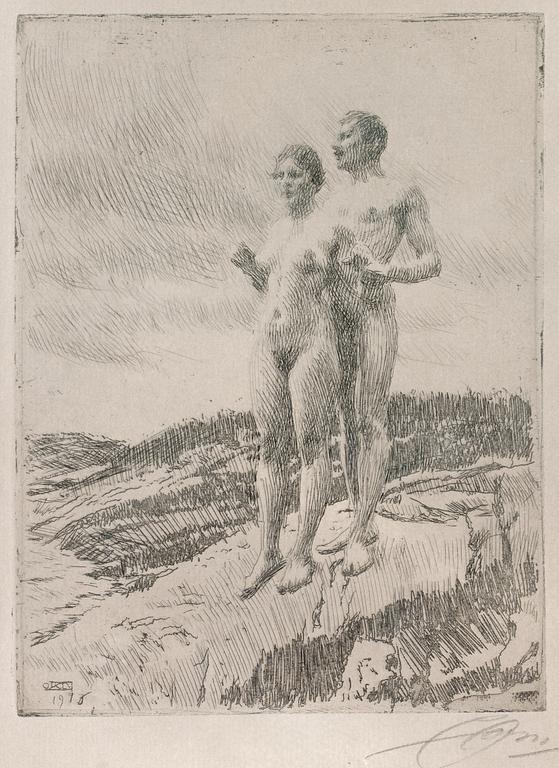 Anders Zorn, "De två".