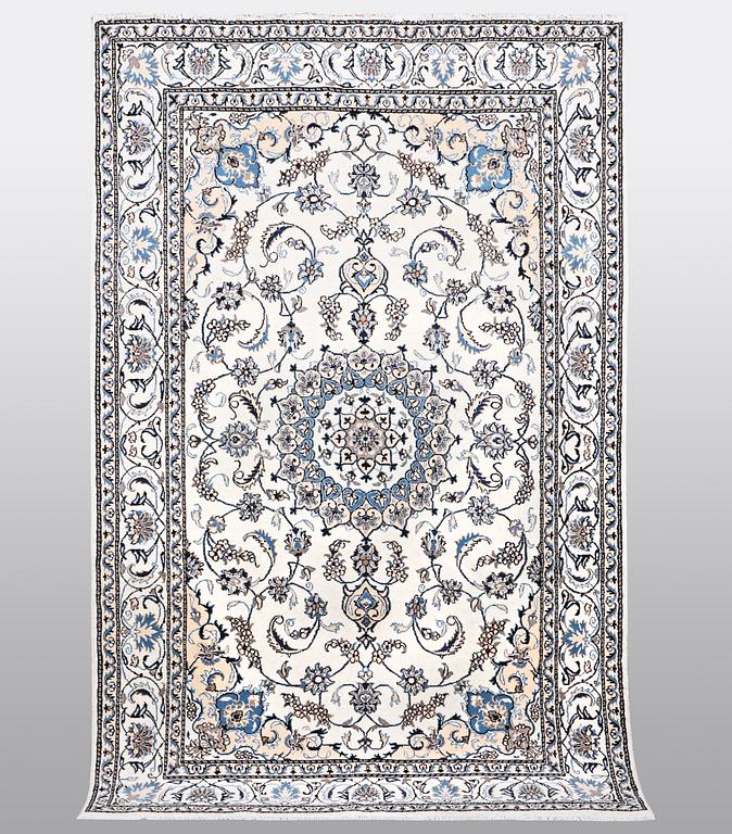 Matto, Nain, part silk, 9 LAA, ca 318 x 196.