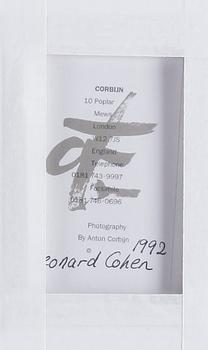 ANTON CORBIJN, silvergelatinfotografi, 1992.