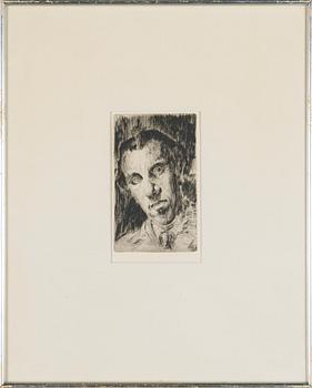 Unto Koistinen, Self-portrait.