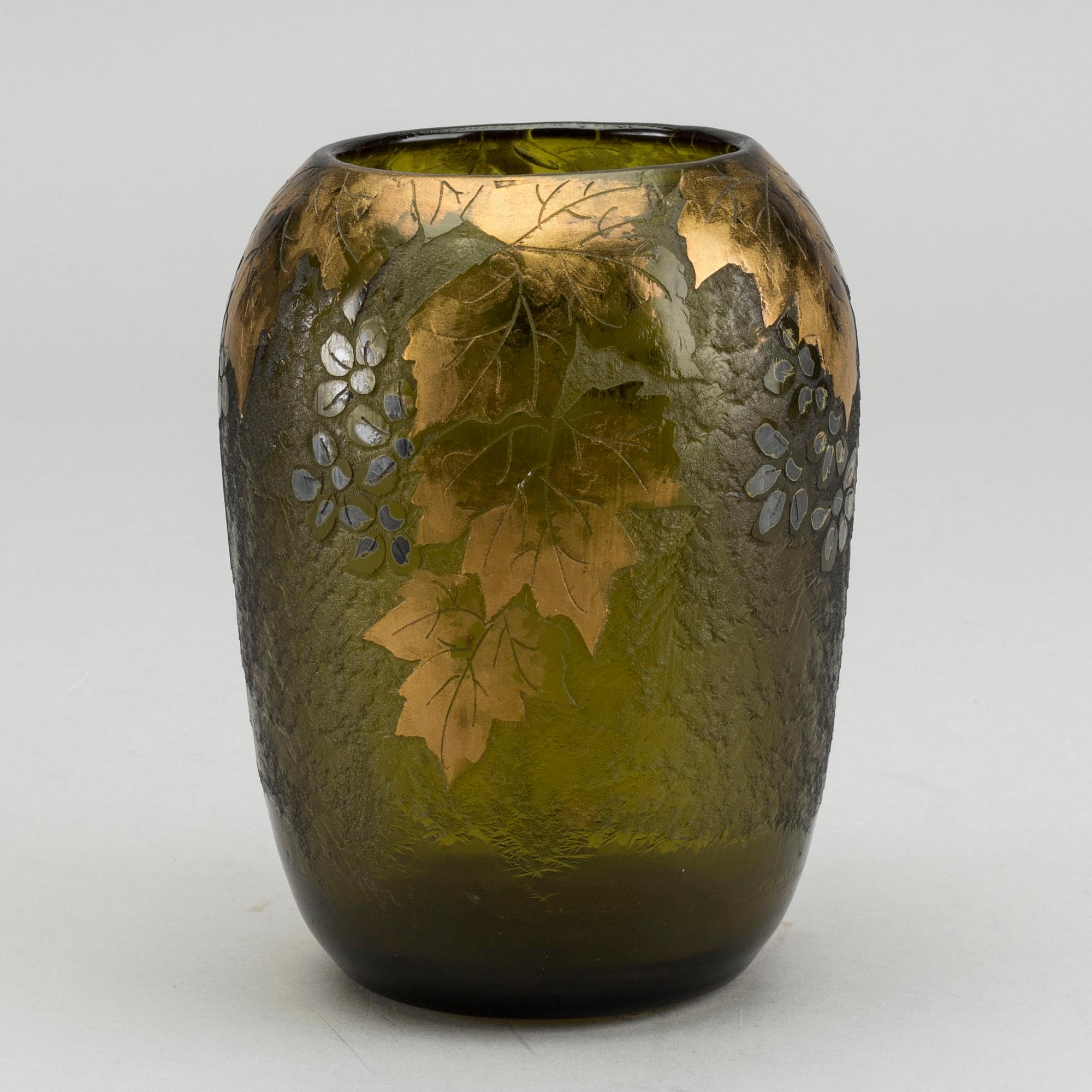 THEODORE LEGRAS, vas Art Nouveau Frankrike ca 1925.