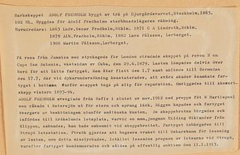 GUSTAF FREDRIKSSON, watercolour, signed.