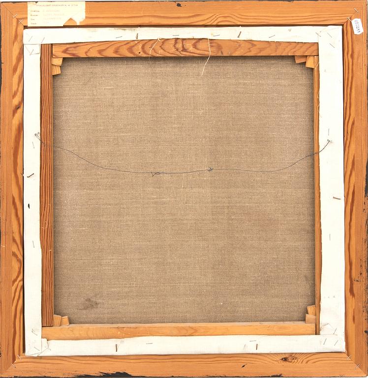 Bertil Warnolf,  olja på duk signerad och daterad 73.