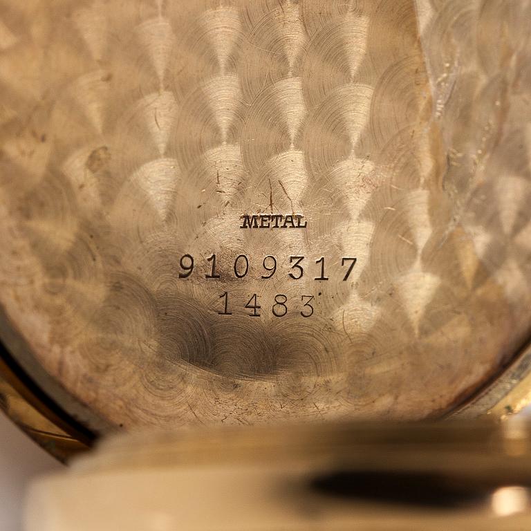 Longines, pocket watch, hunter, 50.5 mm.