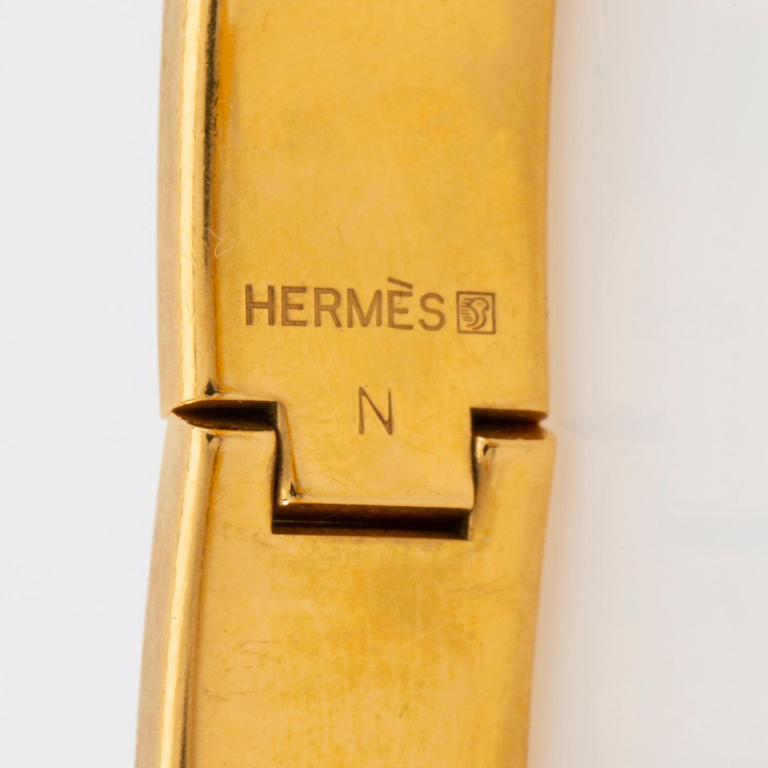 Hermès, armband "Clic H", PM.