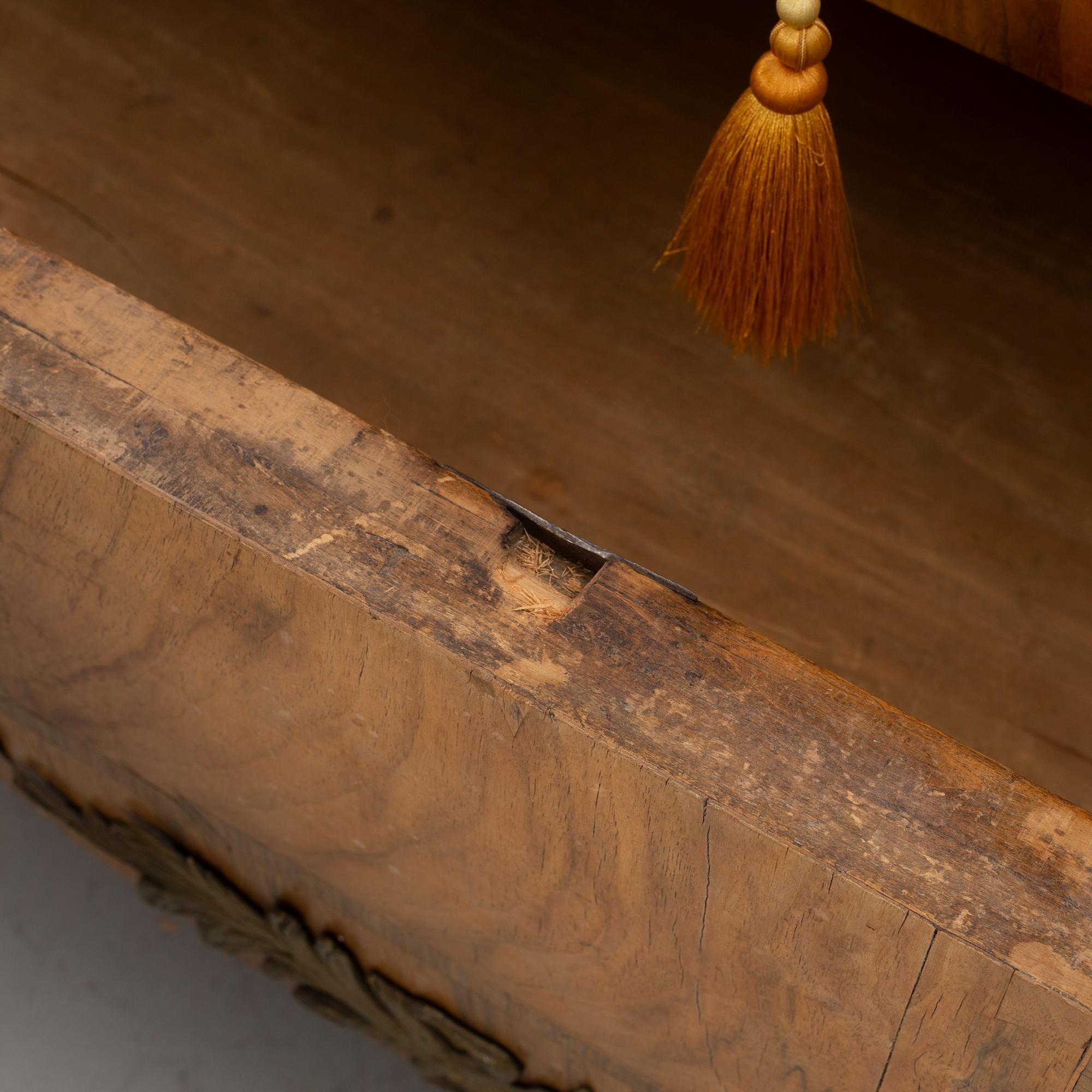 A Gustavian parquetry commode by M. Engström (master in Stockholm 1758-97).