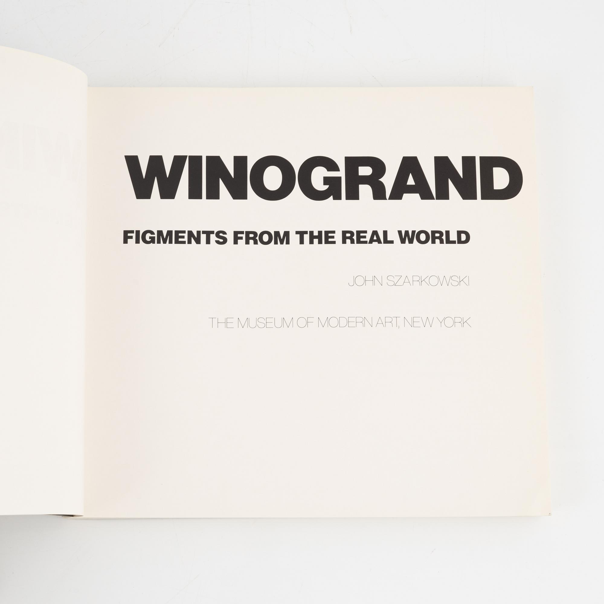 Ken Ohara, Garry Winogrand, Lee Friedlander, Bill Burke, Weegee & Mel Harris, 5 fotoböcker.