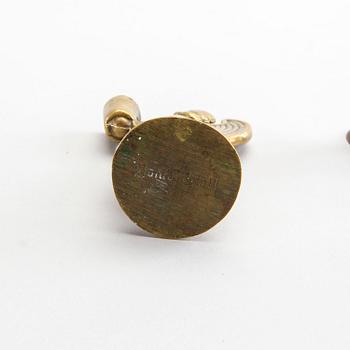 Four second half of the 20th century brass CANDLESTICKS.