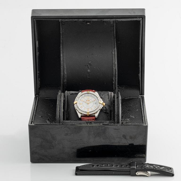 Breitling, Wings, wristwatch, 38 mm.
