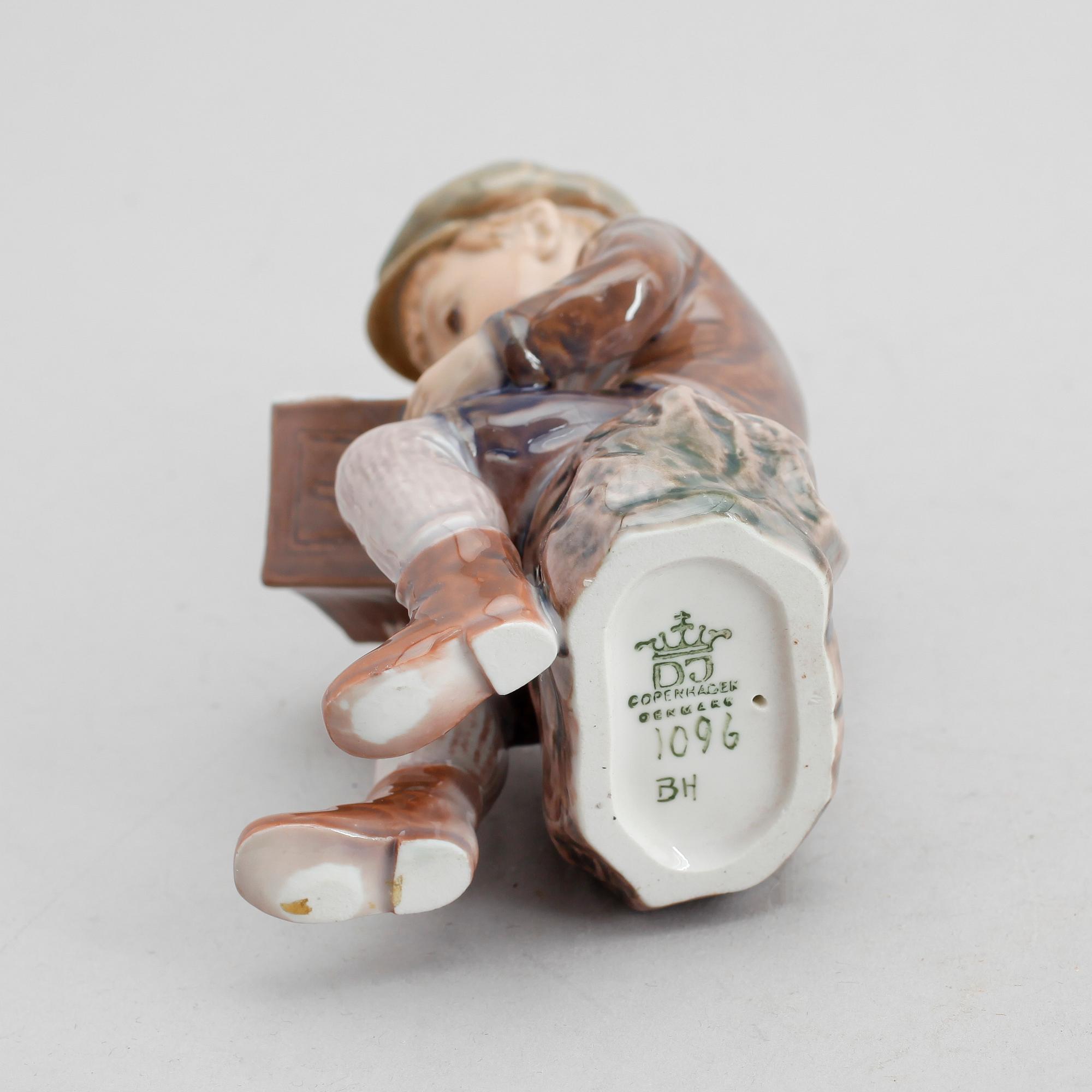 FIGUR, porslin, Dahl Jensen, Danmark.