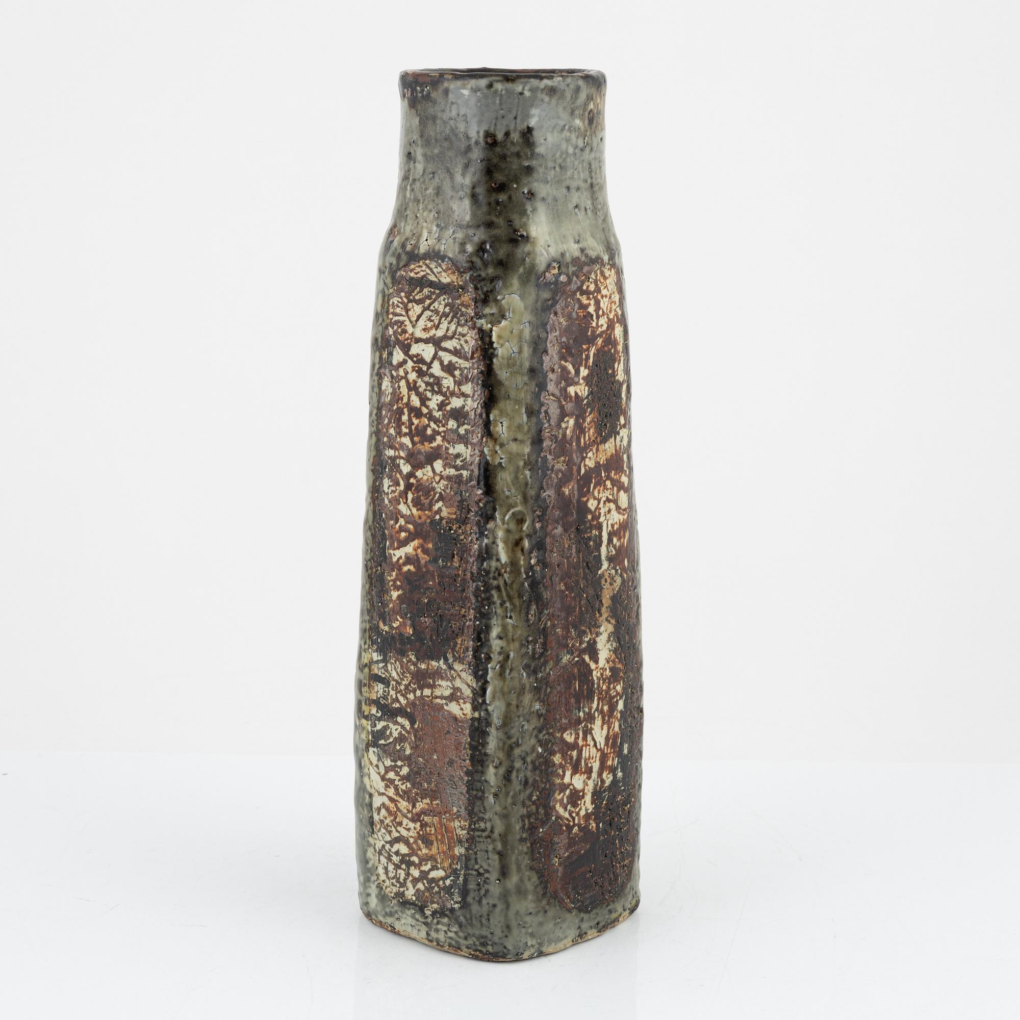 Carl-Harry Stålhane, a unique stoneware vase, Rörstrand, Sweden.