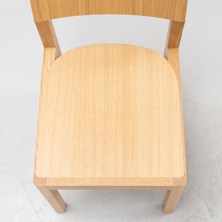 Cecilie Manz, A set of four oak 'Workshop chairs' from Muuto.