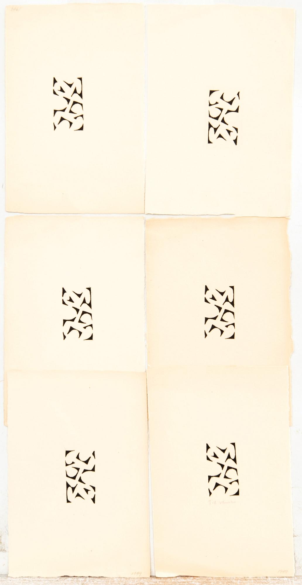 Arne Jones, Utan titel 6 st.