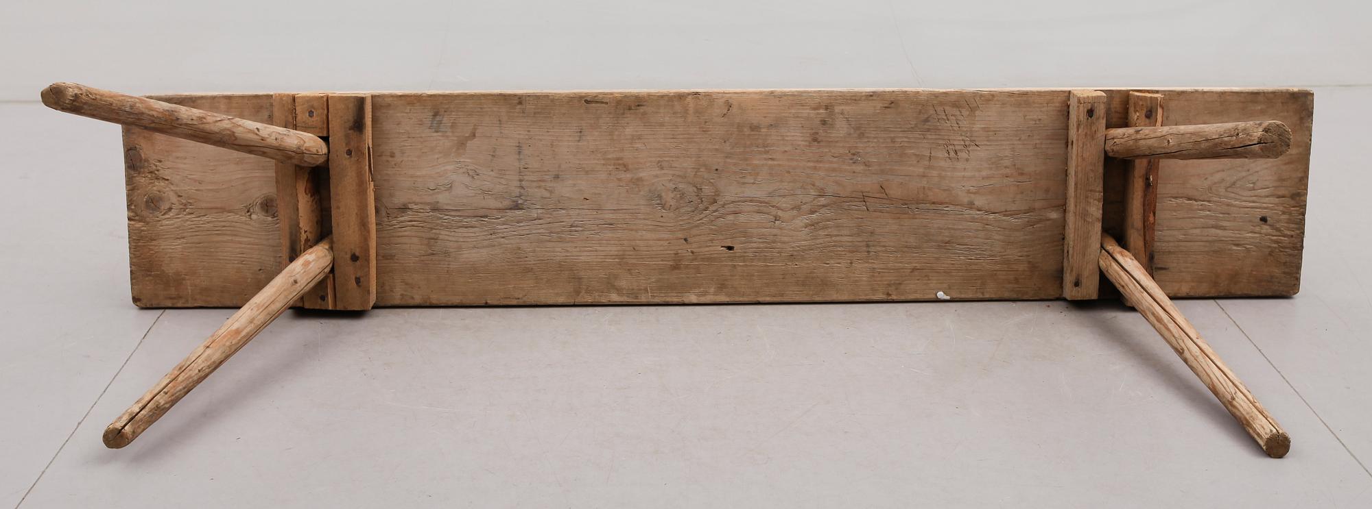 BÄNK, allmoge, 1700-/1800-tal.