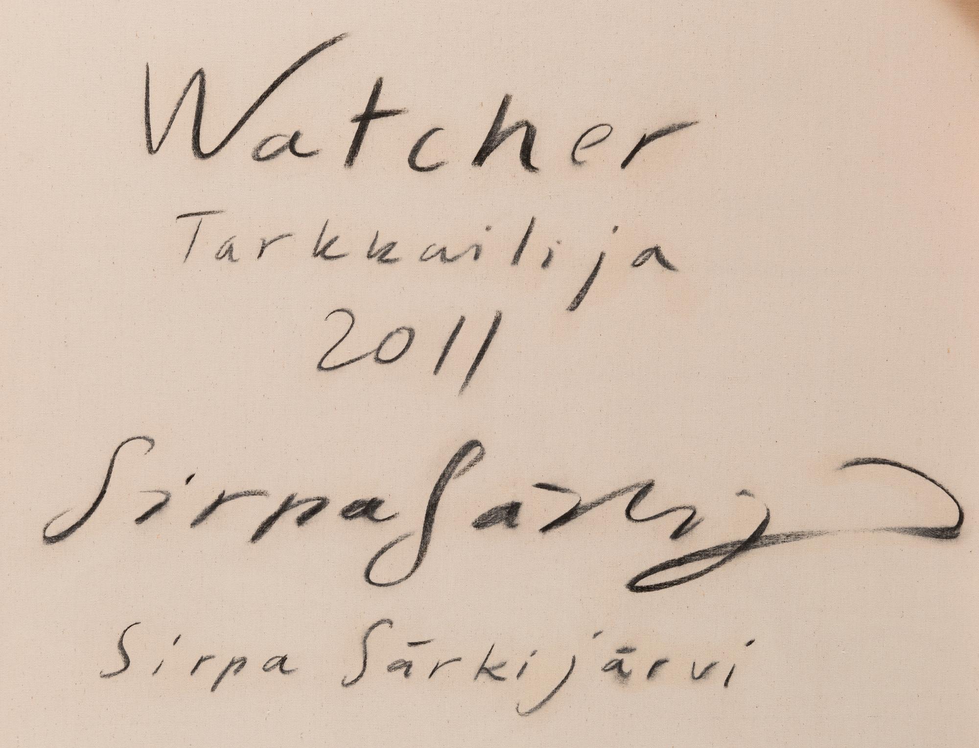 SIRPA SÄRKIJÄRVI, "TARKKAILIJA".