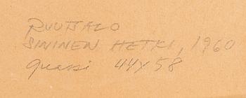 Eino Ruutsalo, "Sininen hetki".