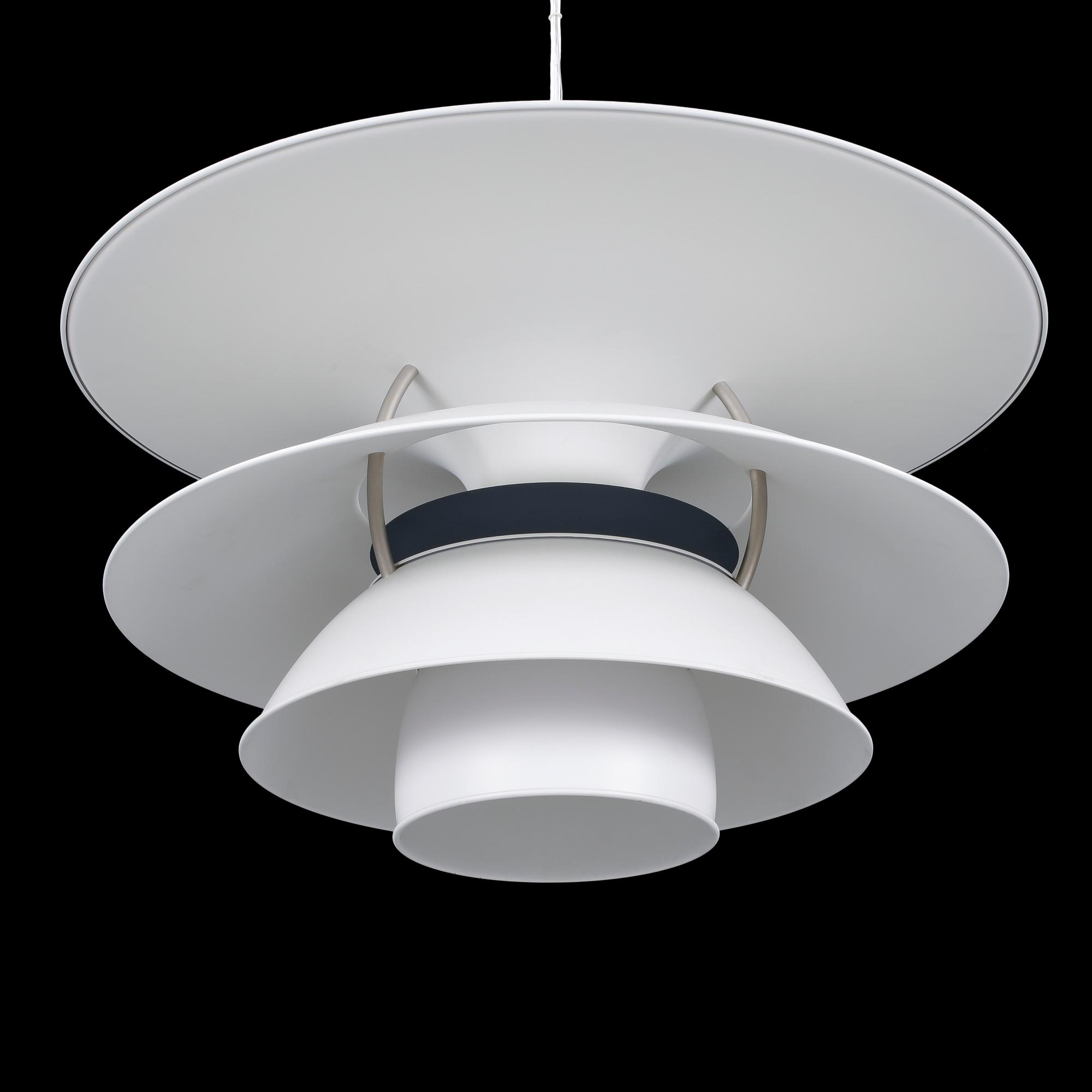 TAKLAMPA, "Charlottenburg", Ebbe Christensen, Sophus Frandsen och Poul Henningsen för Louis Poulsen, Höjd 50 cm.