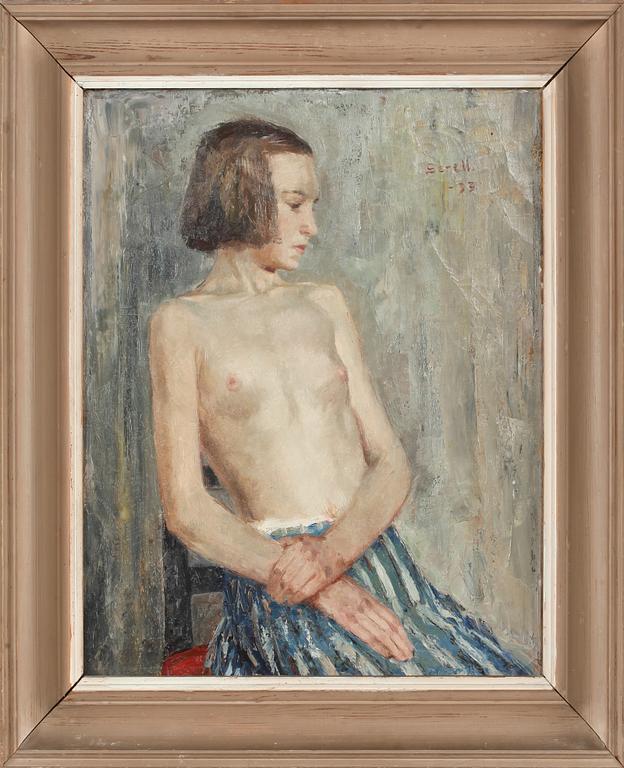 GRETA GERELL, olja på duk, signerad och daterad -33.