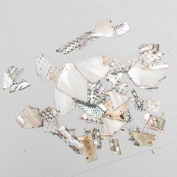 Satsbord, 4 delar, Kina, 1900-talets första hälft.