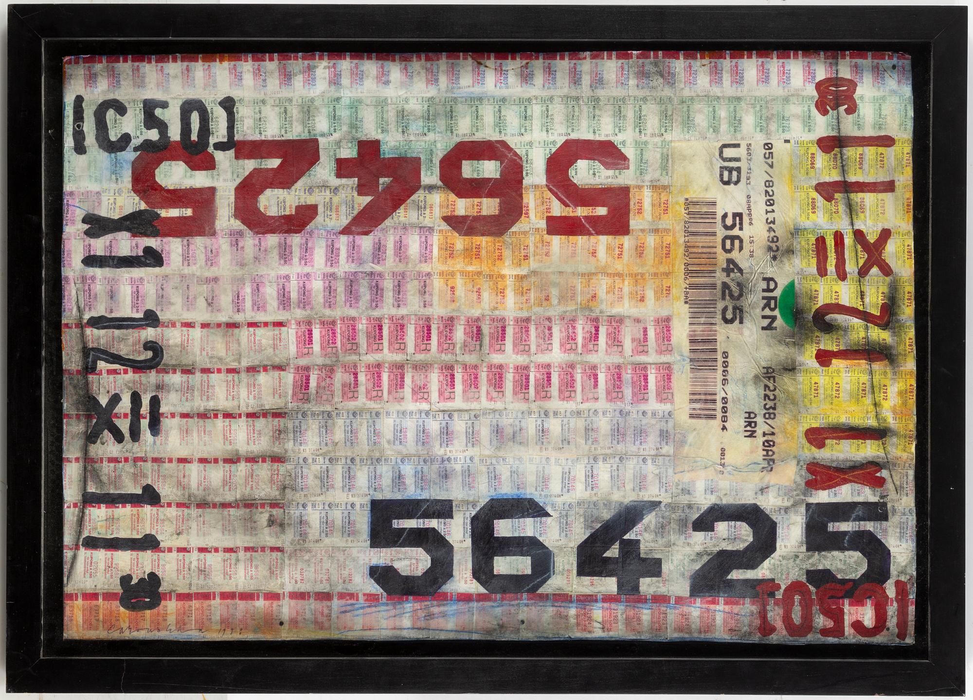 CAROUSCHKA STREIJFFERT, Blandteknik, signerad.