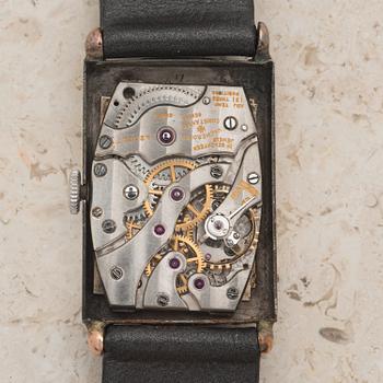 VACHERON & CONSTANTIN, Genève, "Art Deco", wristwatch, 22 x 30 (37) mm,