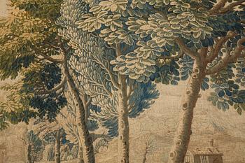 Vävd tapet, "Verdure", gobelängteknik, ca 236,5-238,5 x 290-294,5 cm, Manufacture Royale d'Aubusson,