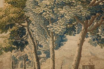 A tapestry, "Verdure", tapestry weave, ca 236,5-238,5 x 290-294,5 cm, Manufacture Royale d'Aubusson,