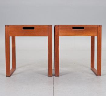 SÄNGBORD, ett par, troligen Ulferts.