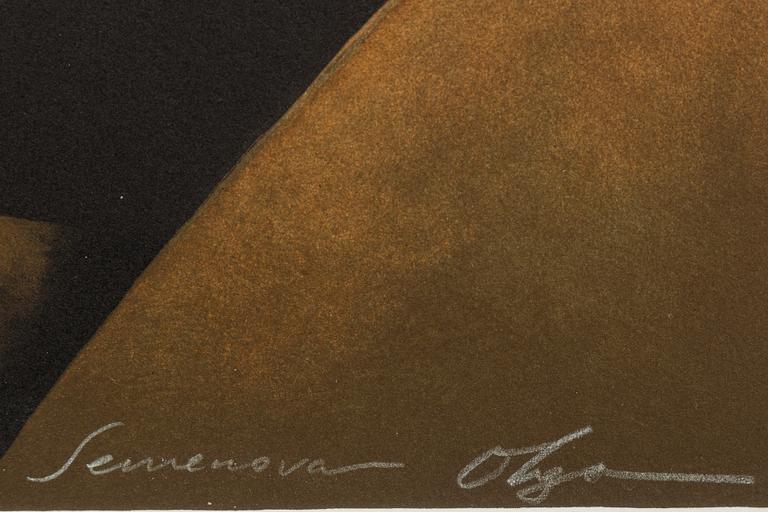 Olga Semenova, I baren.