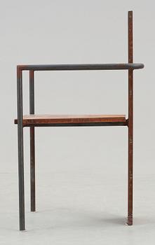 A Jonas Bohlin 'Iron Concrete' chair, Källemo AB, Värnamo 1987.