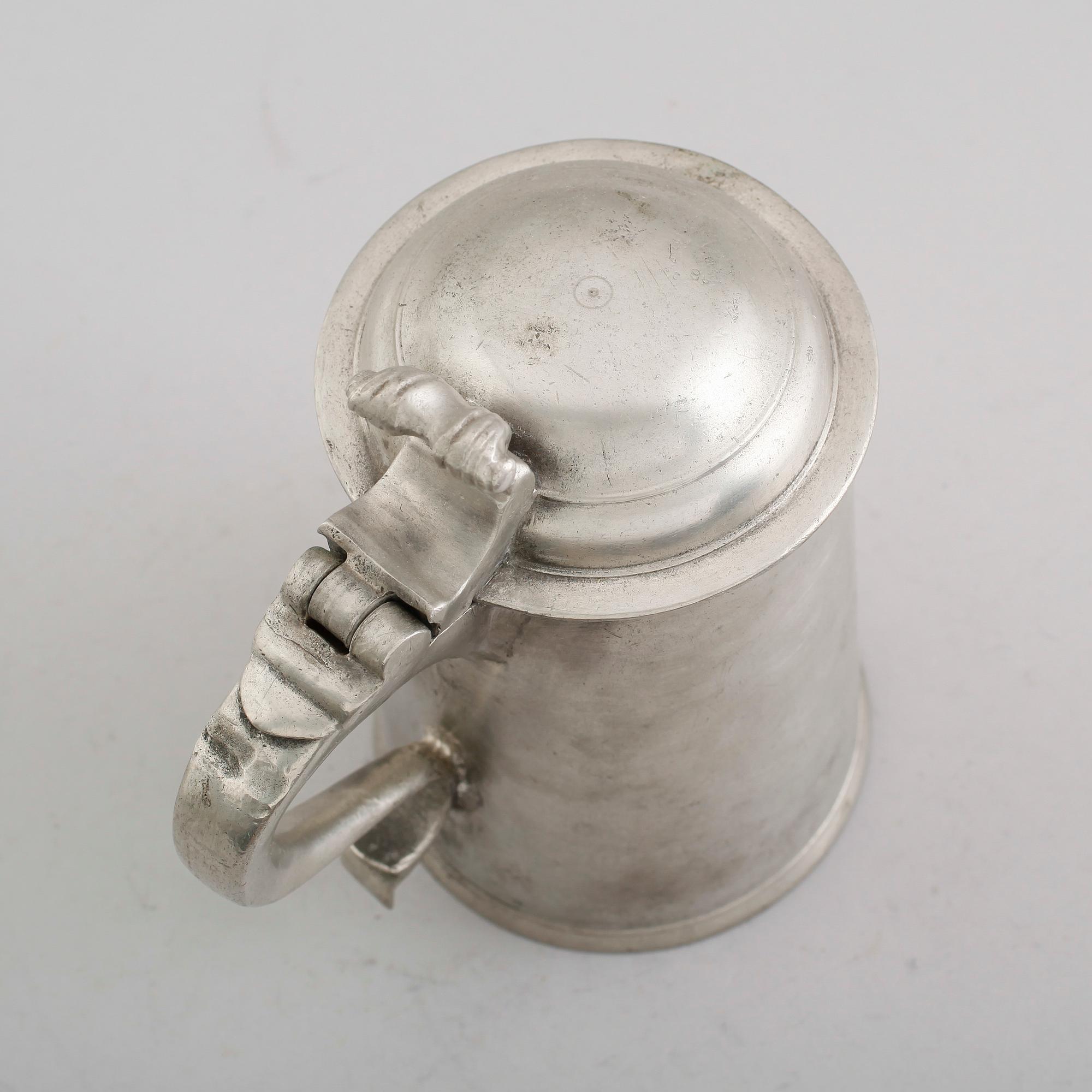 STOP, tenn, Johan Ringeltaube, Linköping 1760.