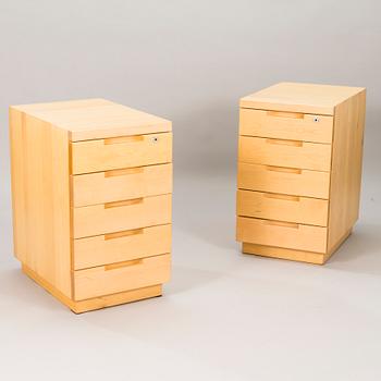 ALVAR AALTO, Two chest of drawers from Artek, Finland.