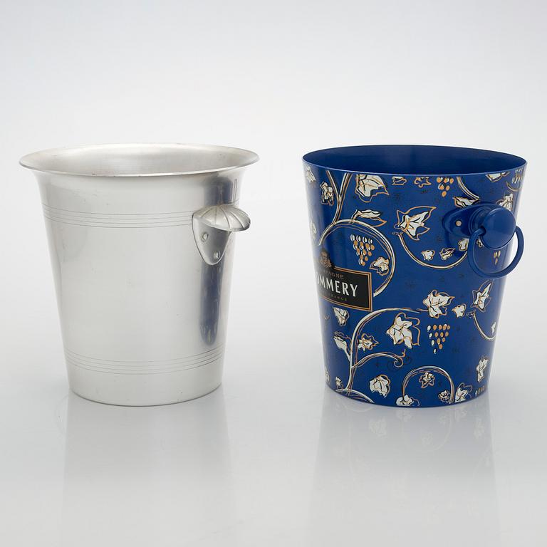 Champagnekylare, 2 st, 1900-talets slut.