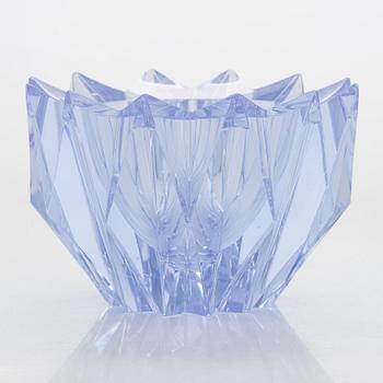 Aimo Okkolin, skål, "Näckros", signerad Aimo Okkolin Riihimäki oy.