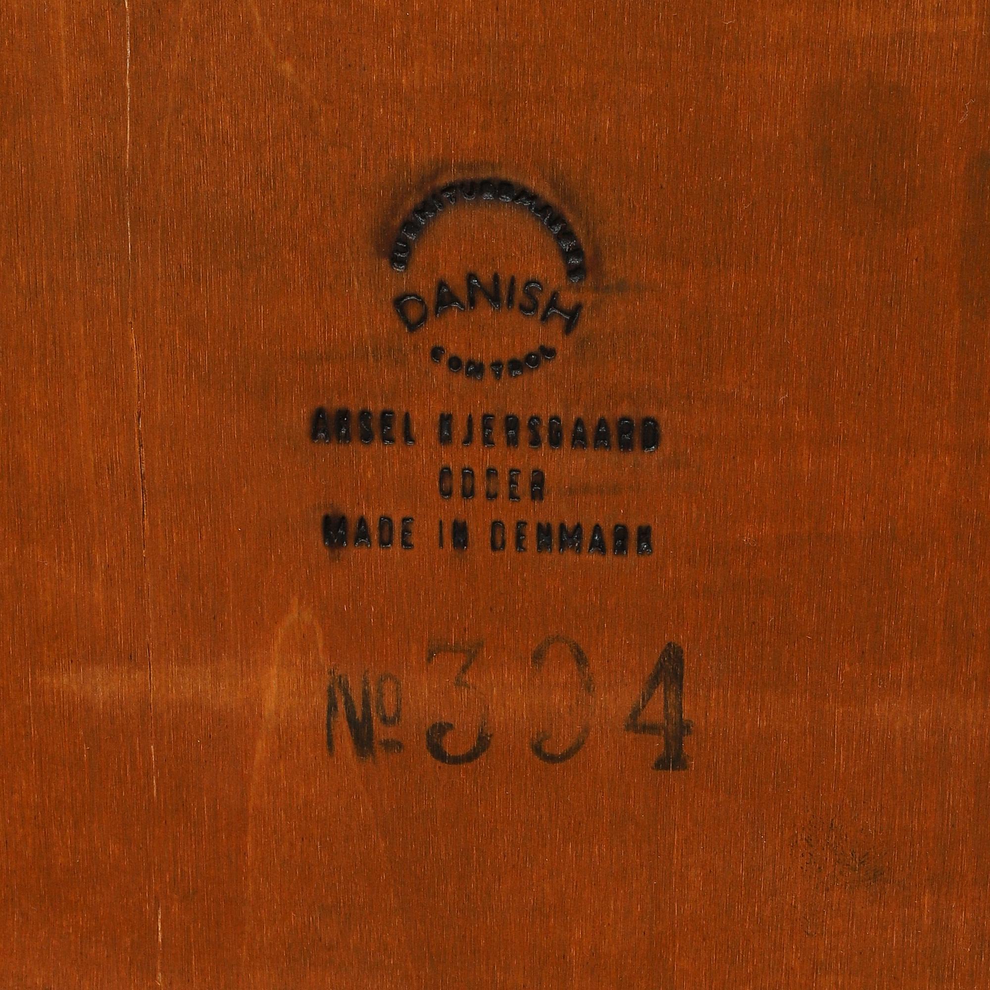AKSEL KJERSGAARD, byrå modell 394, Odder, Danmark, 1900-talets andra hälft.