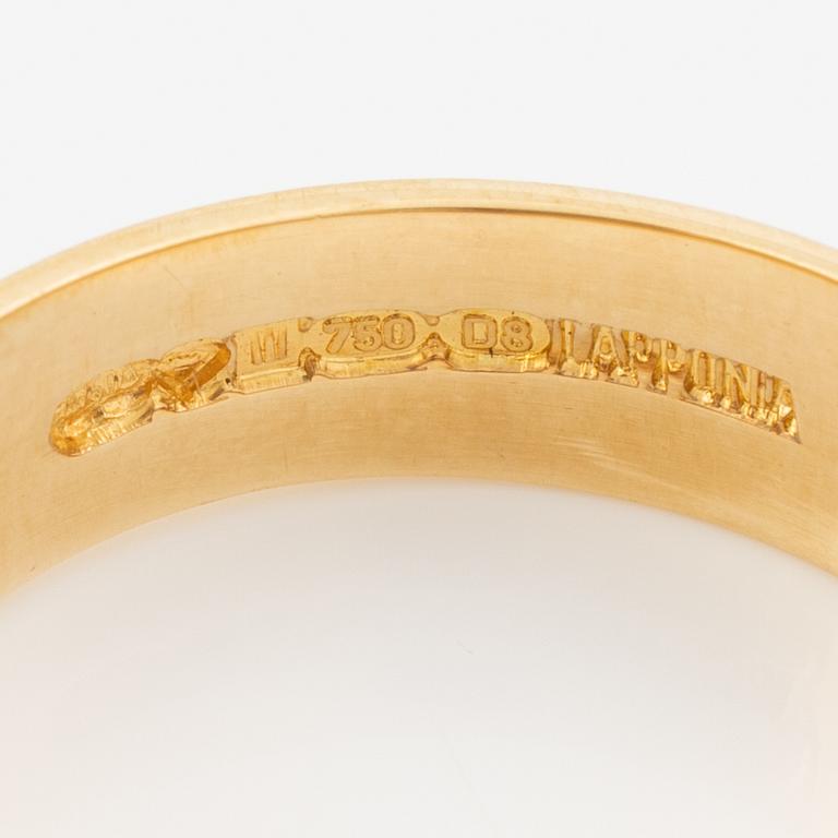 Lapponia, ring 18K gold, Finland 1981.