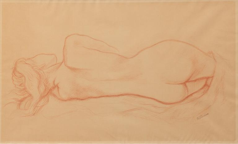 Oscar Antonsson, Study of a model.