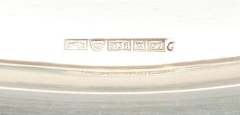 BRICKA, silver, Auran Kultaseppä Oy, Åbo 1957. Vikt 711 g.