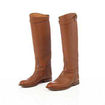 Hermès, a pair of riding boots.