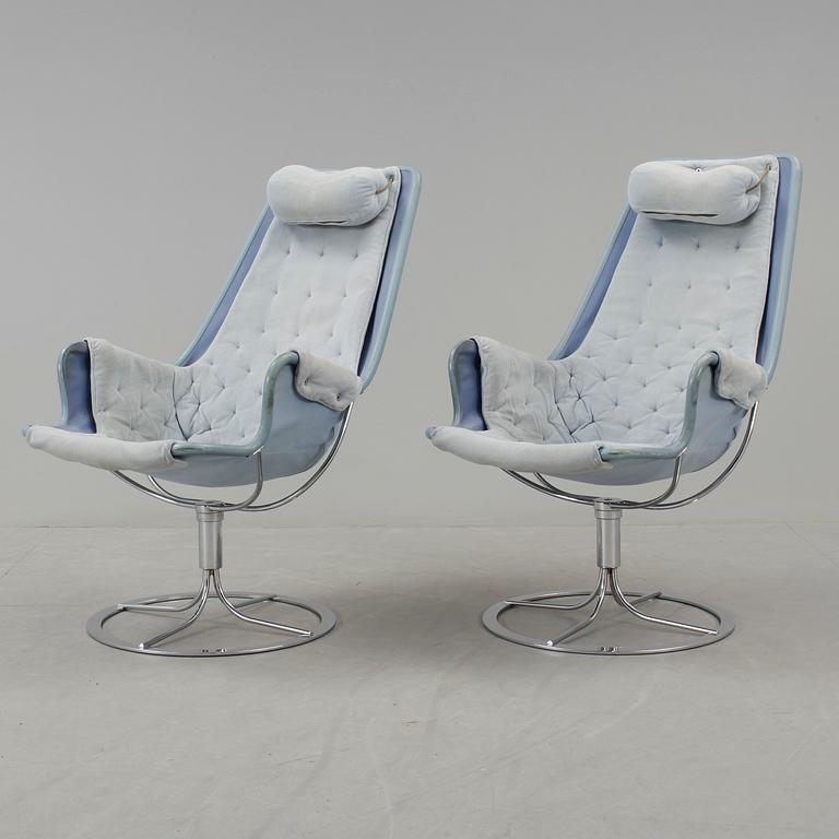 FÅTÖLJER, ett par, "Jetson", Bruno Mathsson.