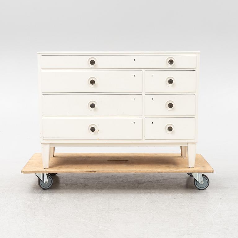 Axel Larsson, a painted dresser, Svenska Möbelfabrikerna Bodafors, Sweden 1940's.