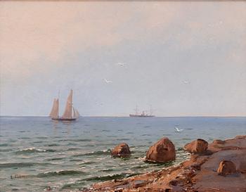 EUGEN TAUBE, TIDIG MORGON PÅ HAVET.