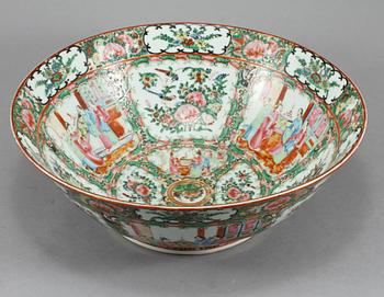 BÅLSKÅL, porslin, Kanton, Kina, 1900-tal.