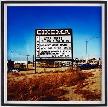 Robert Zuckerman, "Star Wars Marquee, Albuquerque, New Mexico", 1977.