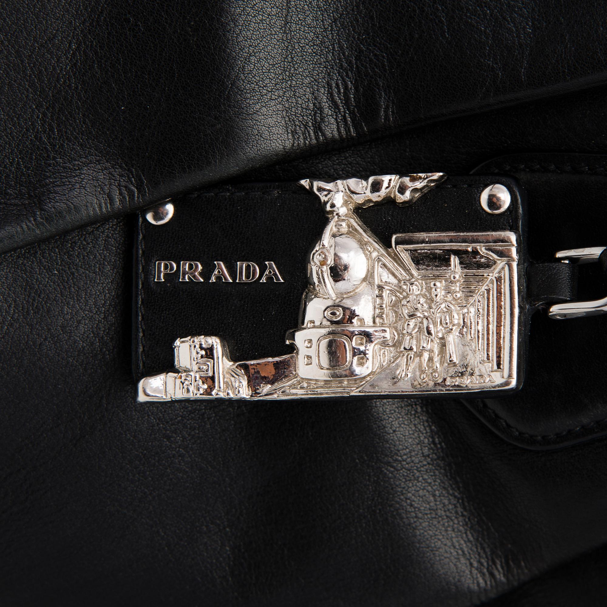 A PRADA BAG.