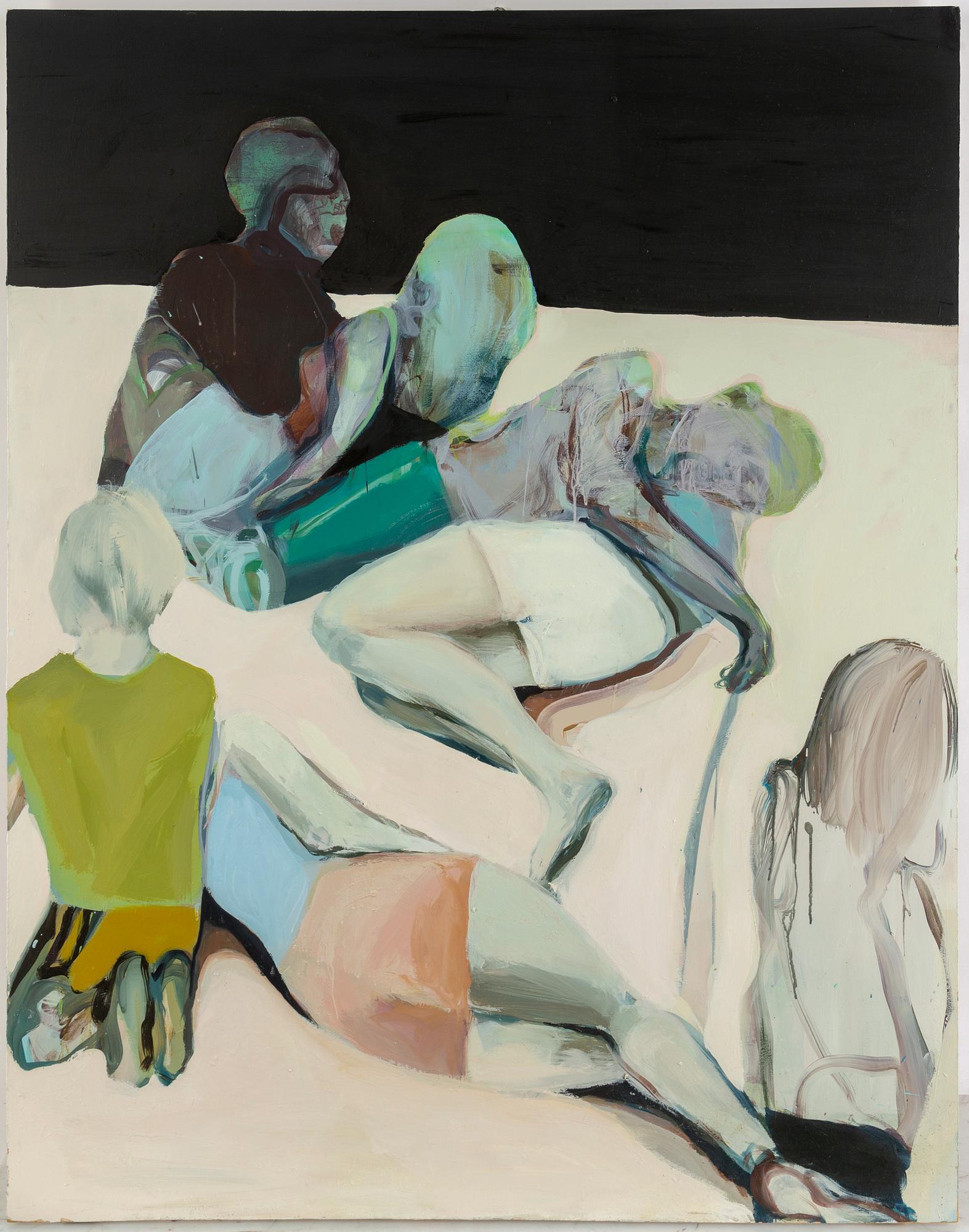 KATRIN WESTMAN,  oil on panel, signed and dated 2012 verso.