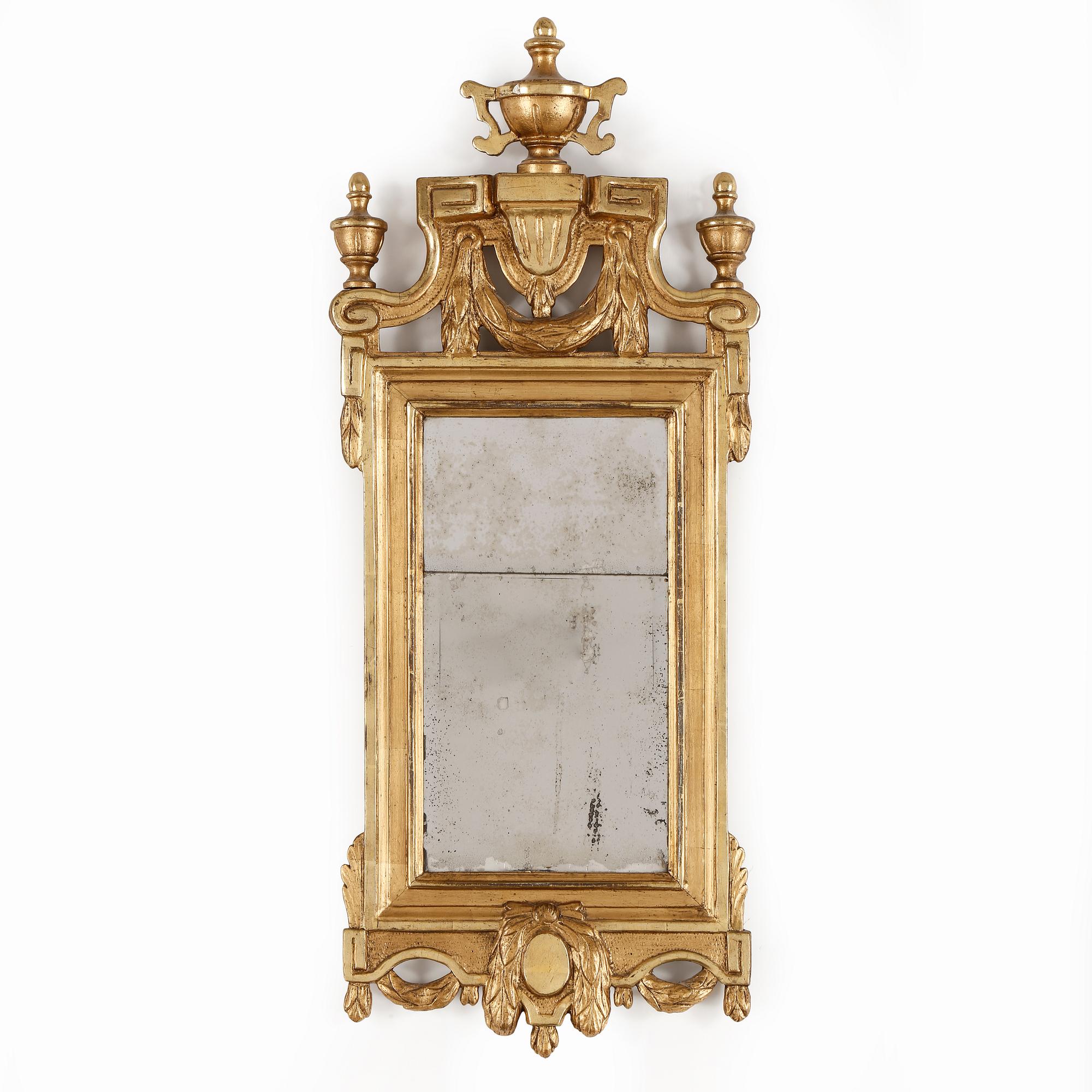 SPEGEL, gustaviansk, 1700-talets slut.